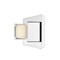 Z-Lite Elara 1 Light Wall Sconce, Chrome & Frosted 1926-1S-CH-LED - alternate 3